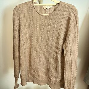 Sézane Tan Sweater